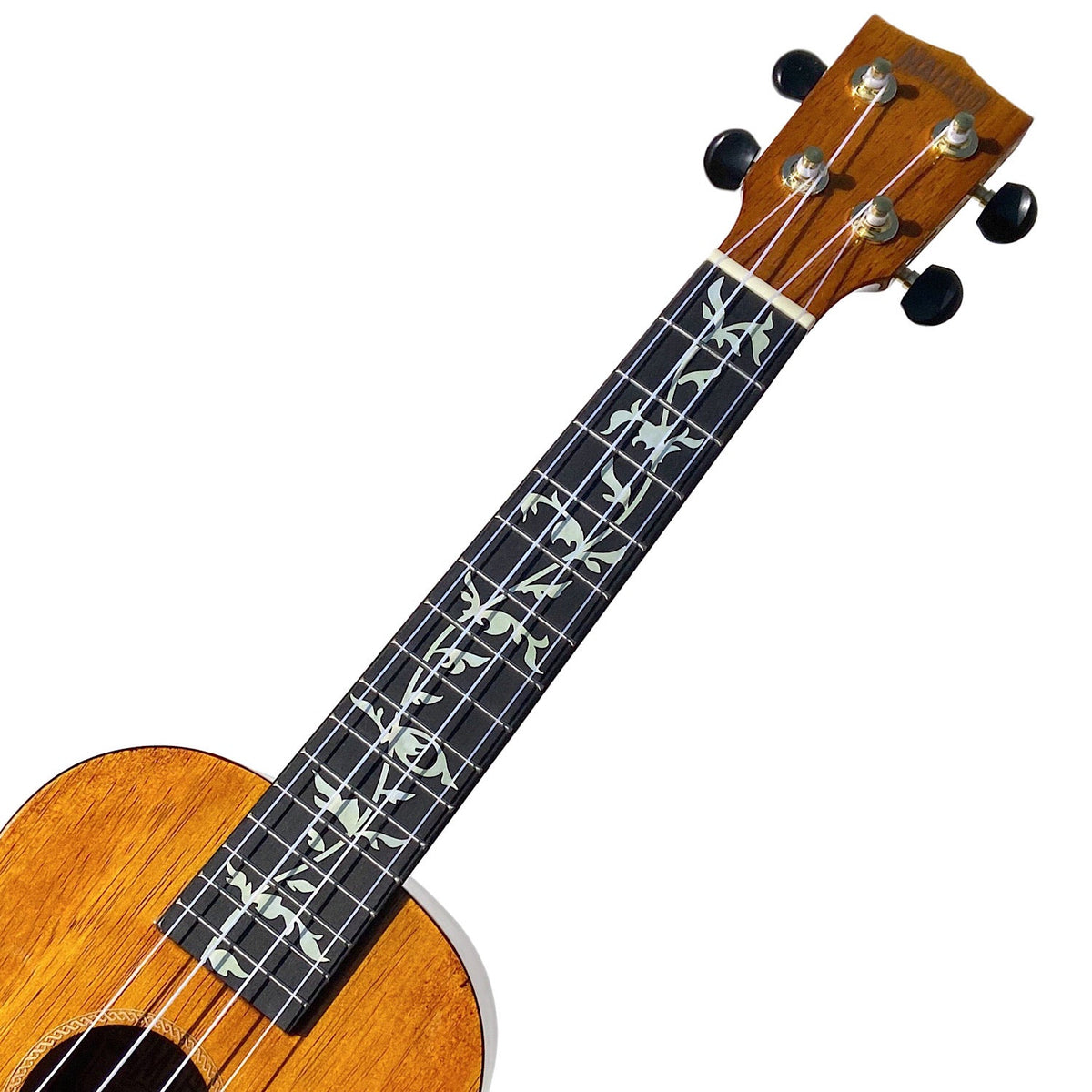 Tree of Life (White Pearl) - Fret Markers for Ukuleles - Inlay Stickers Jockomo