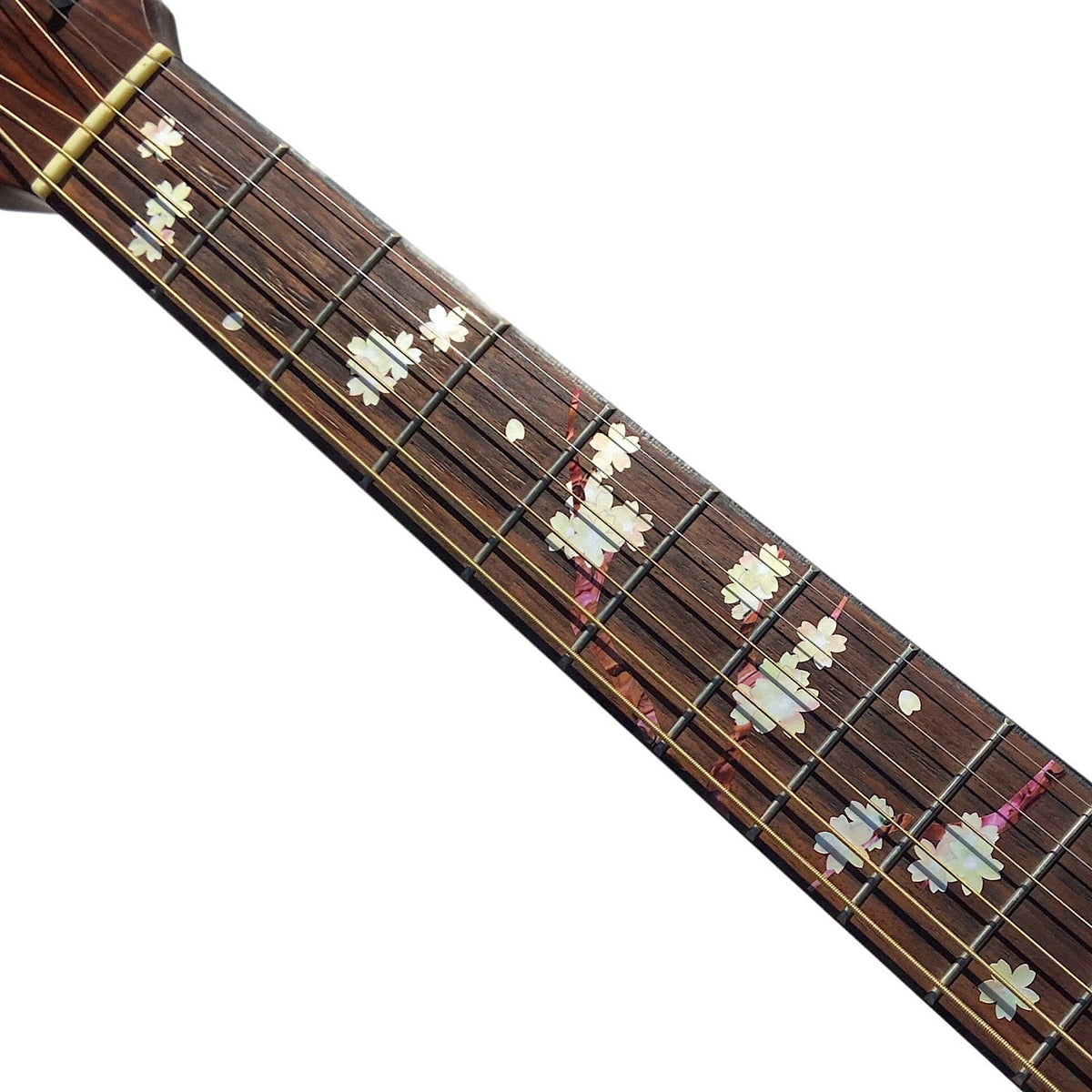 Cherry Blossom / Sakura - Fret Markers for Guitars - Inlay Stickers Jockomo