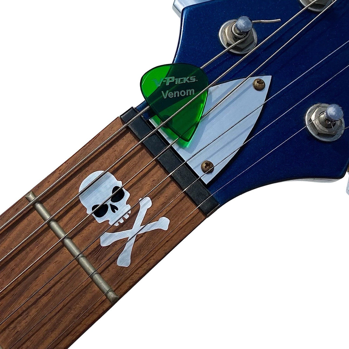 Skull with Crossbones (Sideways) - Inlay Stickers Jockomo