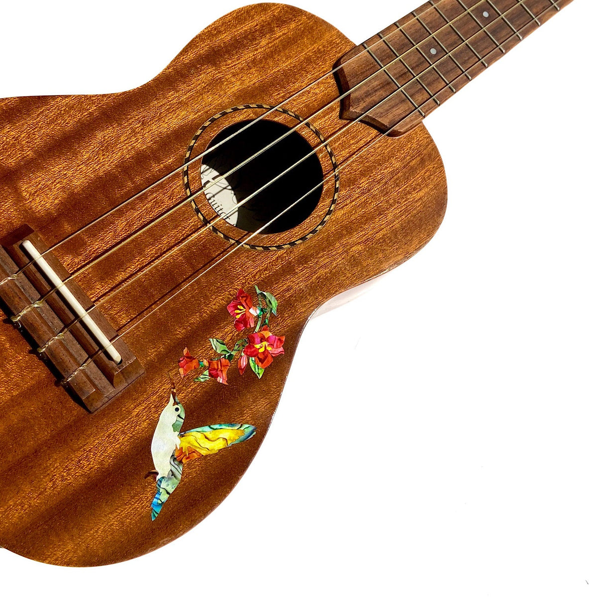 Hummingbird & Flowers - Inlay Stickers Jockomo
