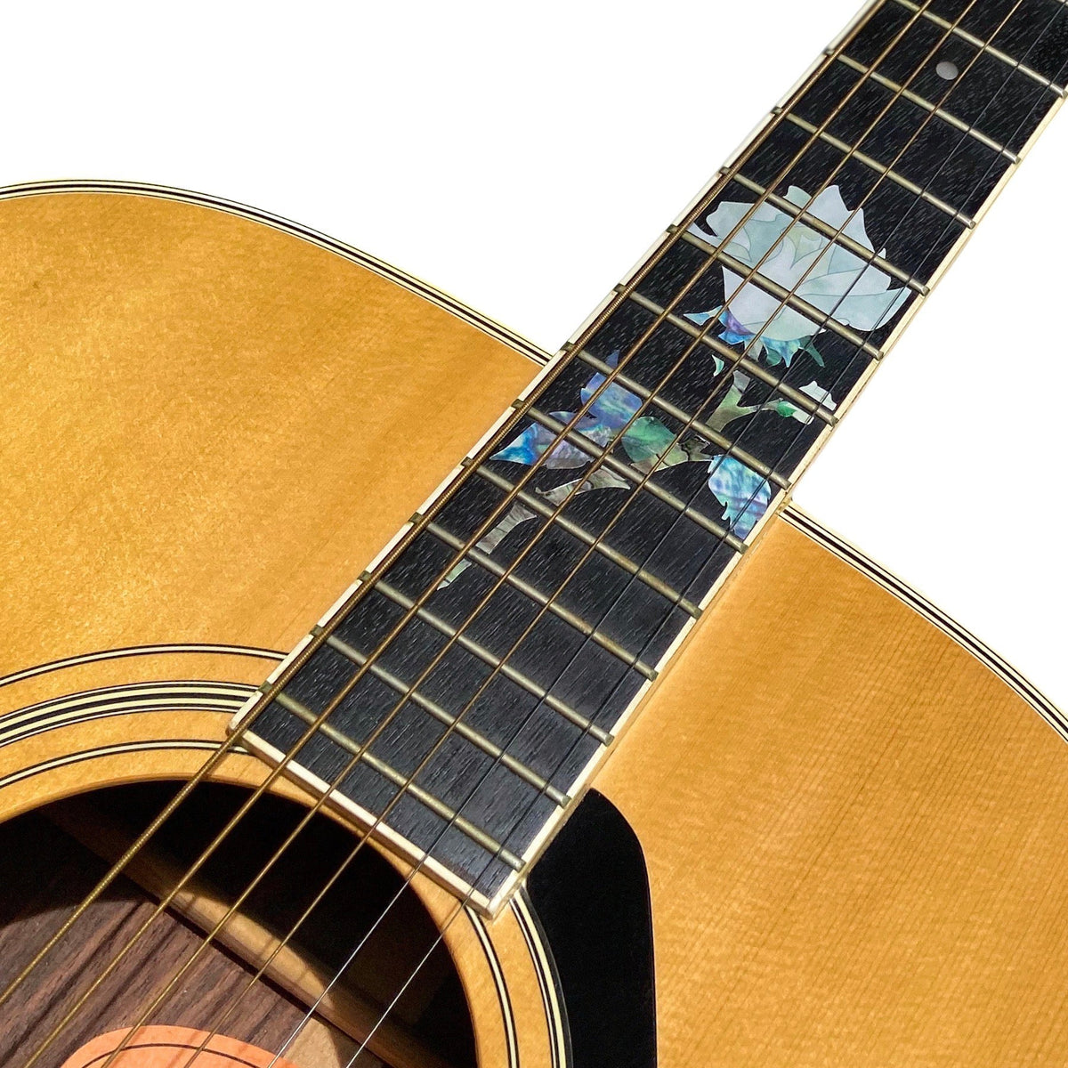 Single Rose Fret Markers - Inlay Stickers Jockomo
