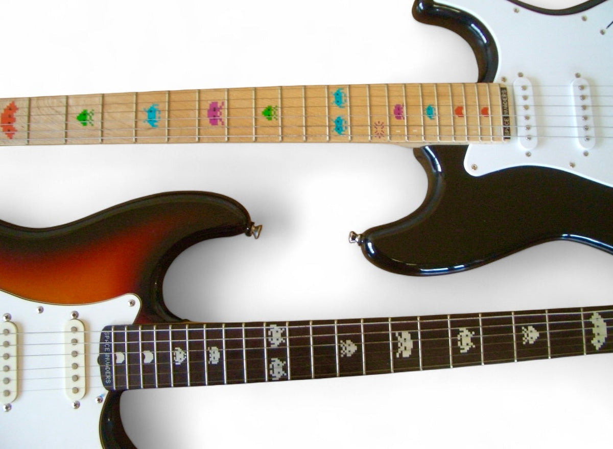 Space Invaders - Fret Markers for Guitars & Bass