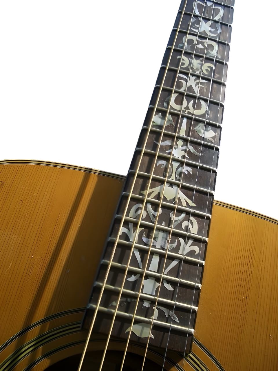 Taylor PS style fret markers decal for guitars - Tree of Vine