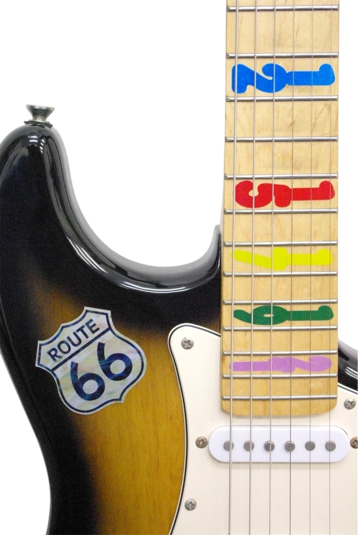 Kiesel JB24 Jason Becker Numbers style fret markers for guitars