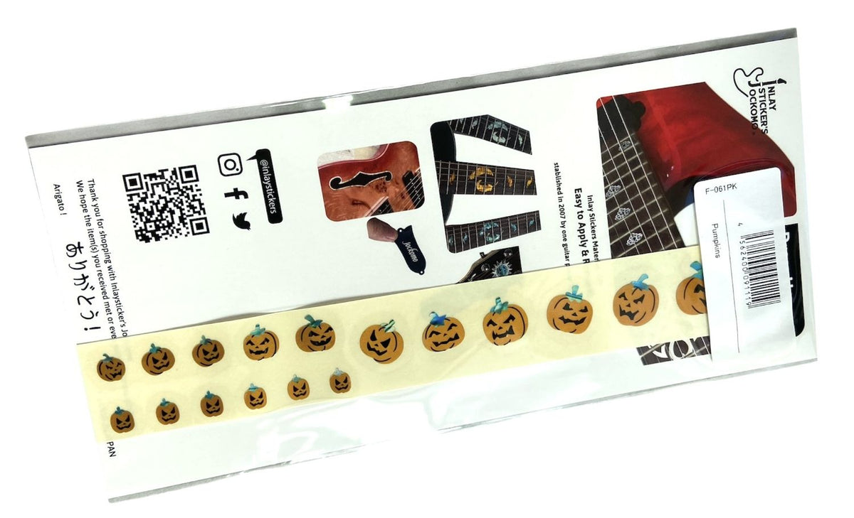 Pumpkins / F-061PK - Inlay Stickers Jockomo