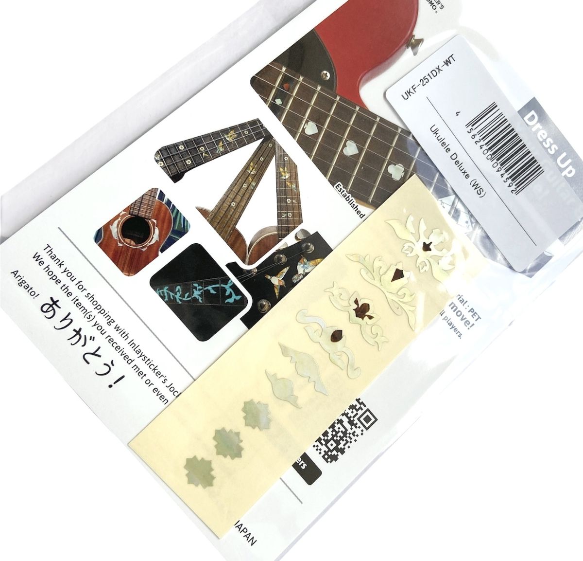 Deluxe - Fret Markers for Ukuleles