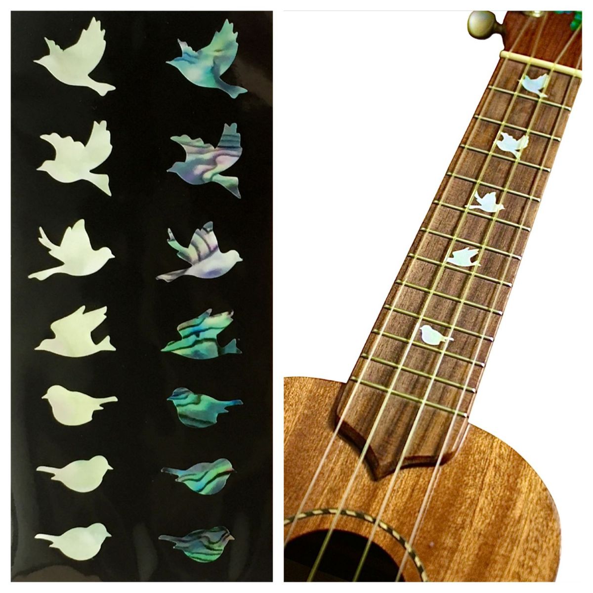 Doves for Ukuleles (2Colors)