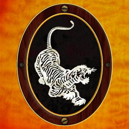 Tiger / Jerry Garcia Grateful Dead - Inlay Stickers Jockomo