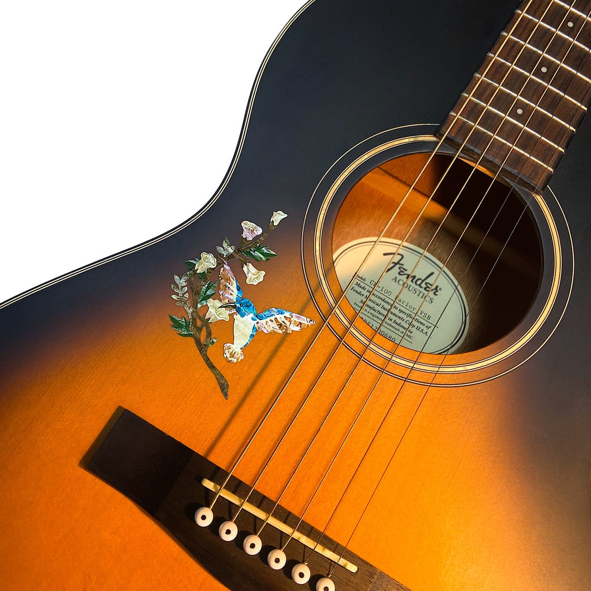 Hummingbird DX 1/4 - Inlay Stickers Jockomo
