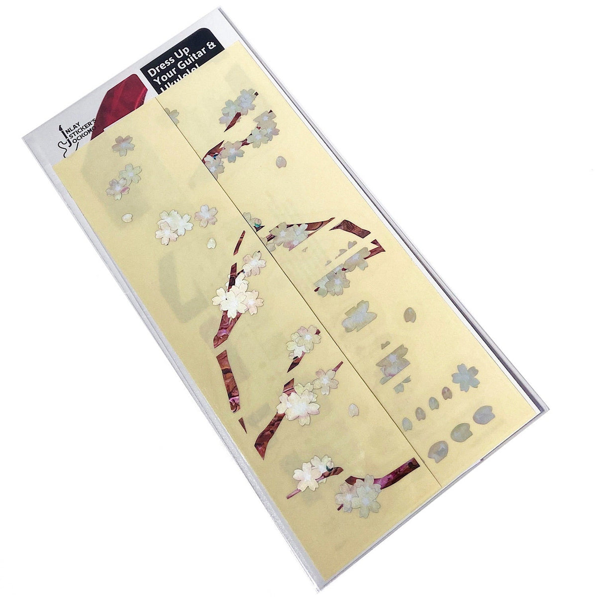 Cherry Blossom / Sakura - Fret Markers for Guitars - Inlay Stickers Jockomo